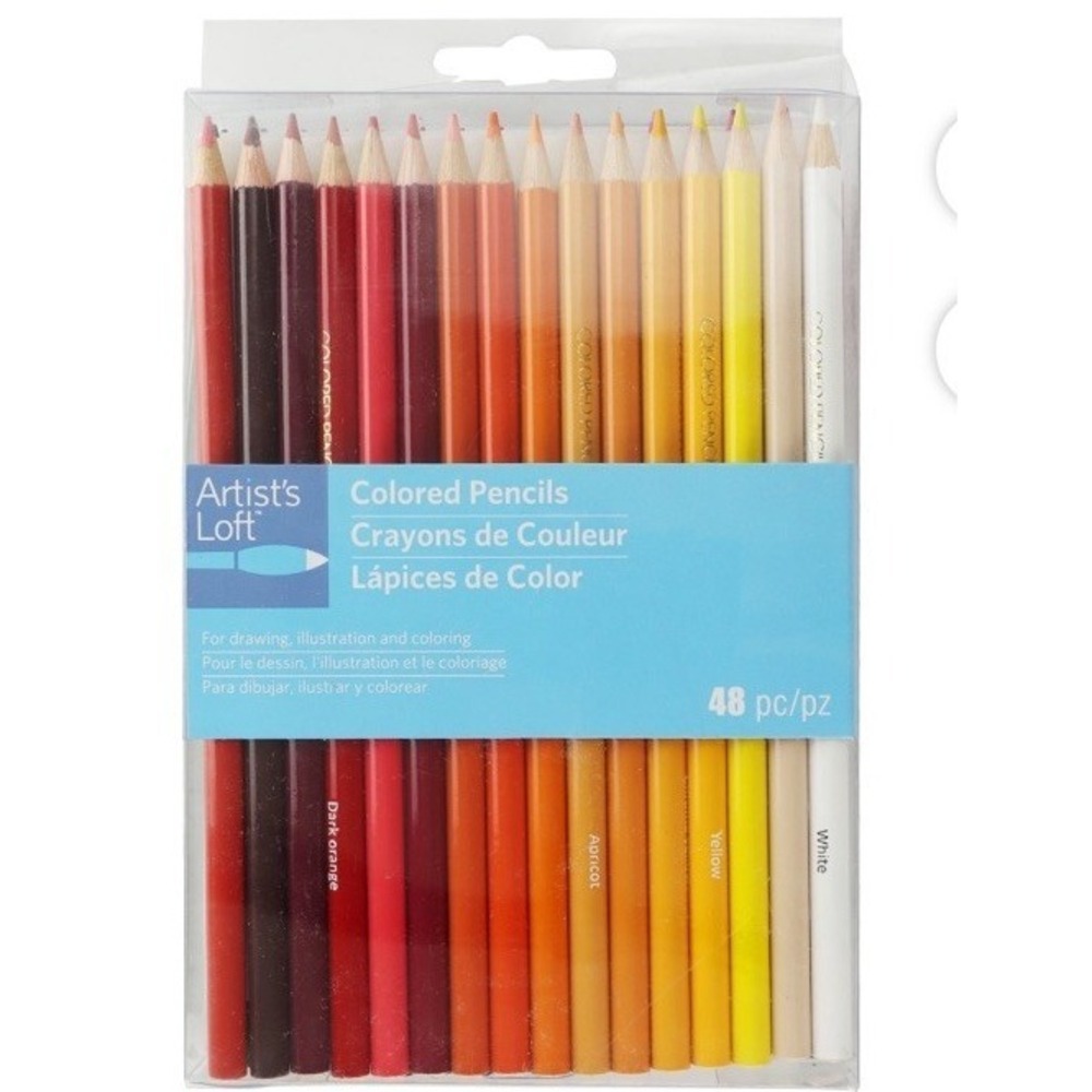 Artist's Loft 48 Colored Pencils Prismacolor Faber Castell Art Lot